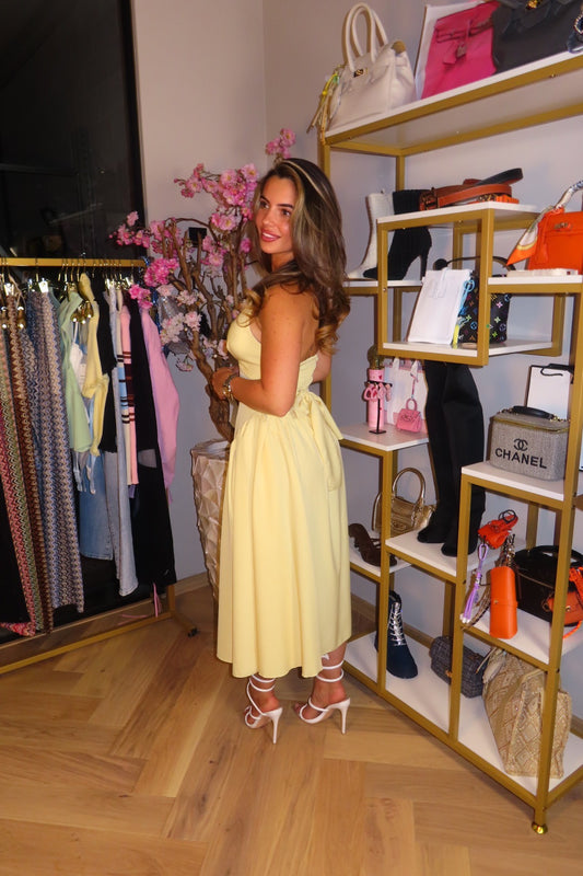 Soleil Halter Dress