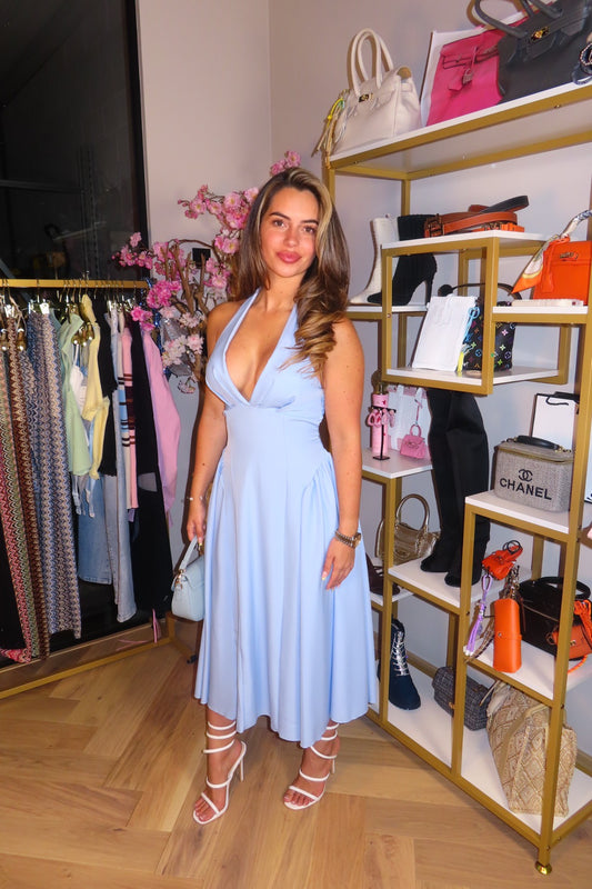 Soleil Halter Dress