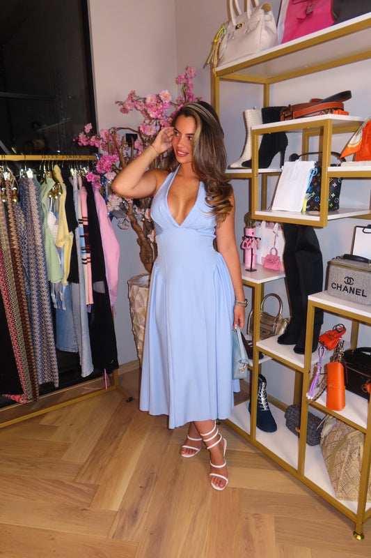 Soleil Halter Dress
