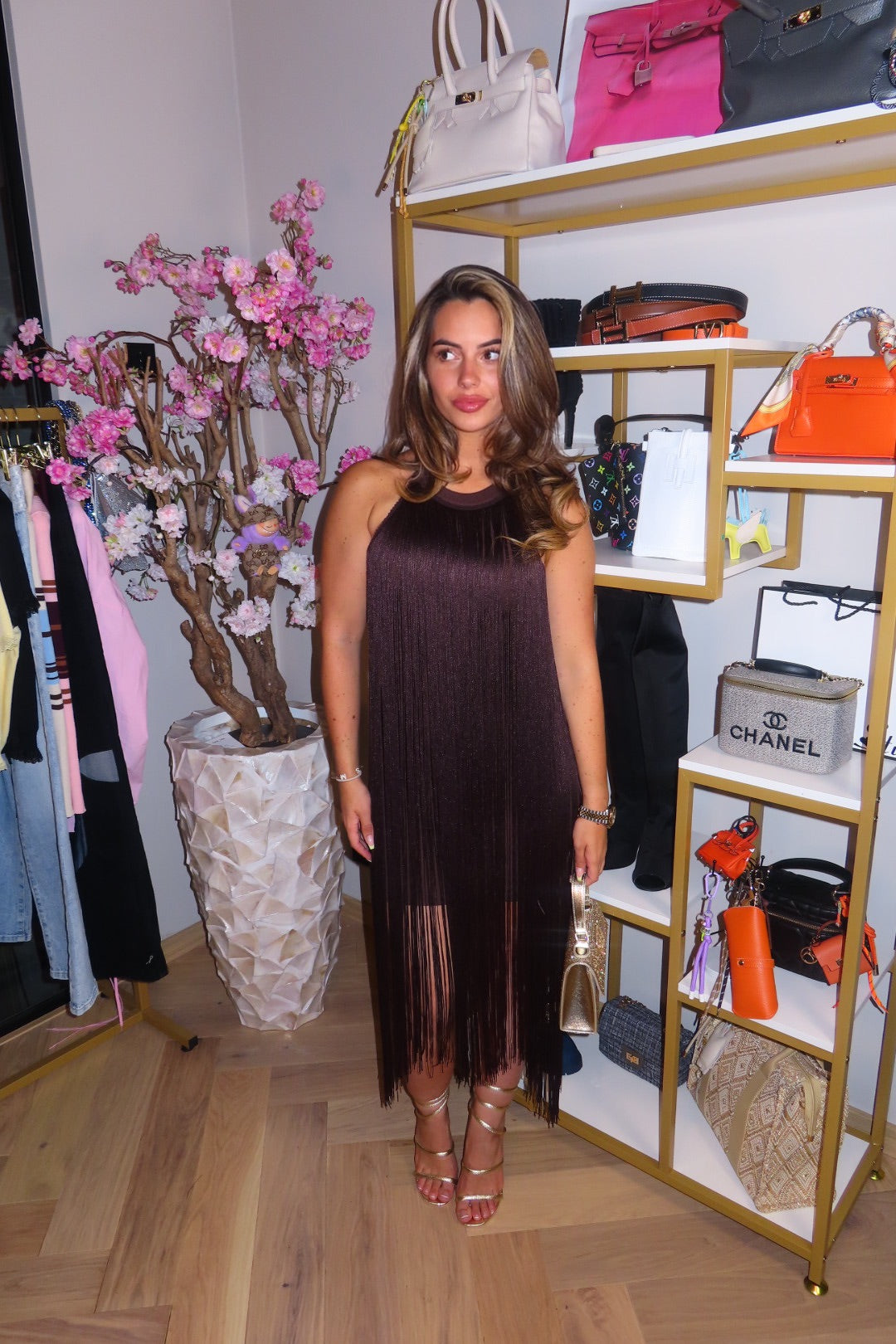 Luna Fringe Dress